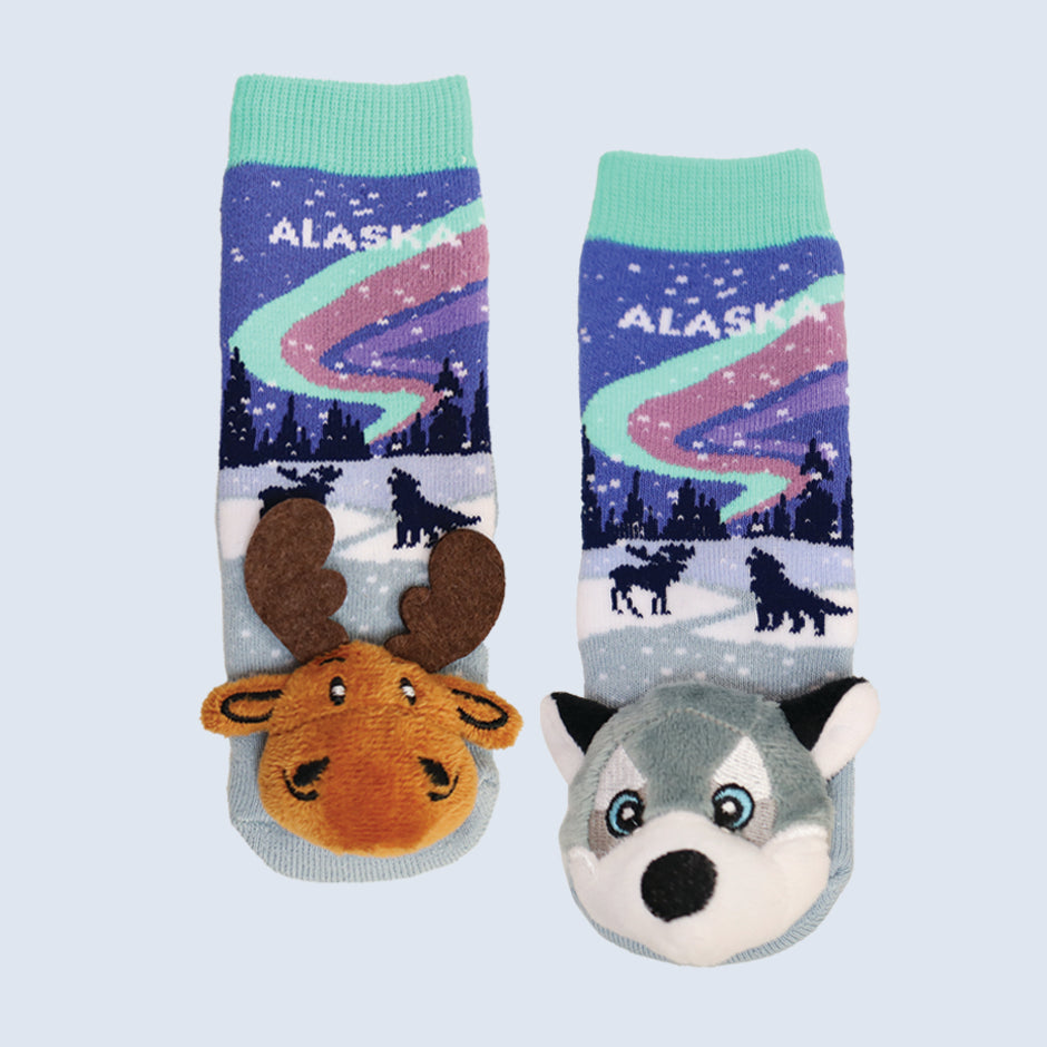 Baby Socks Alaska Northern Lights