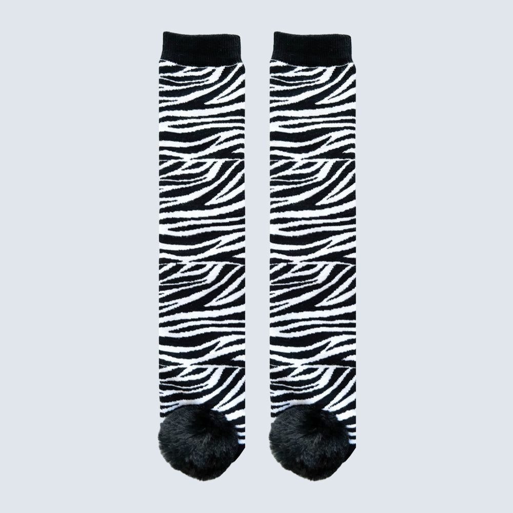 Zebra Adult Socks