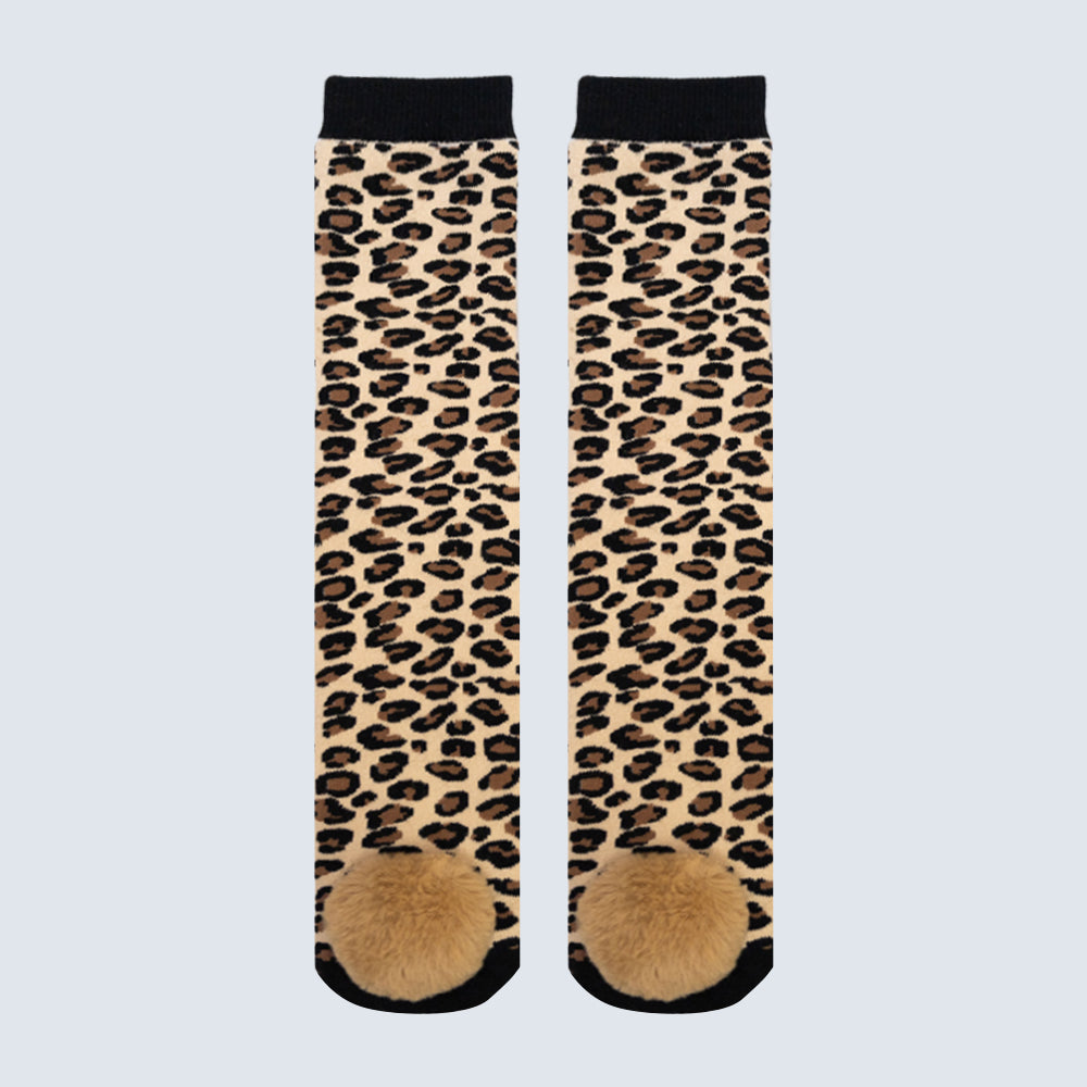 Leopard Adult Socks