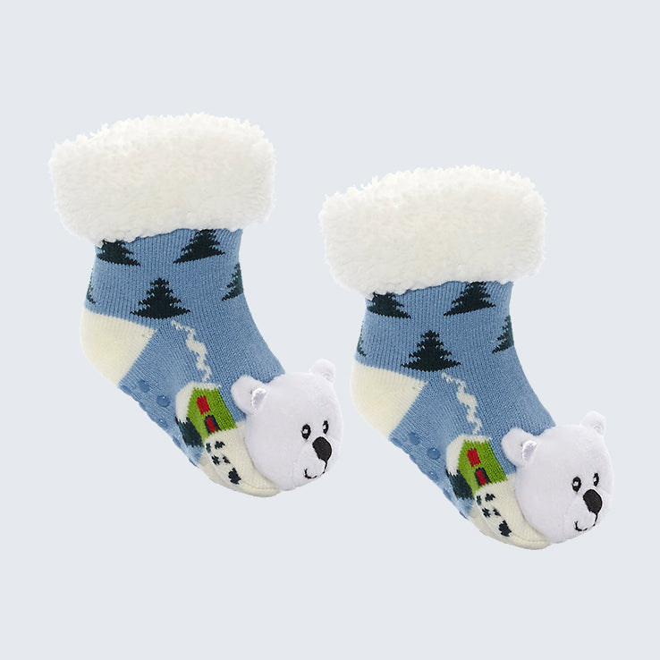 Polar Fleece Socks Bear