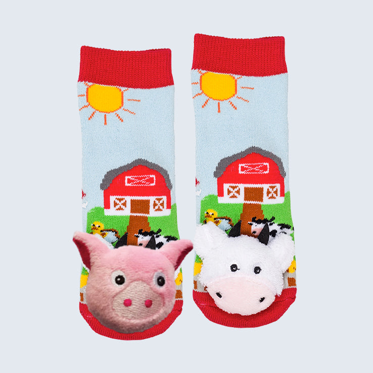 Baby Socks Cow/Pig Mismatch