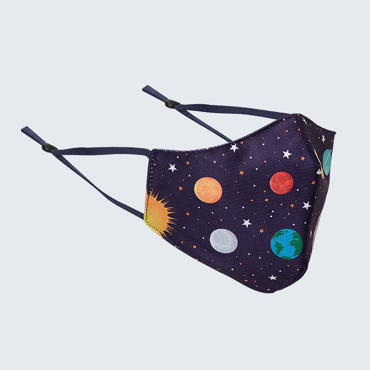 Solar System Kids Face Mask