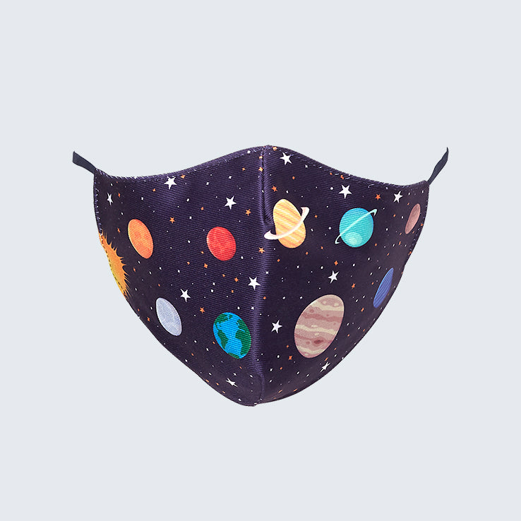 Solar System Kids Face Mask