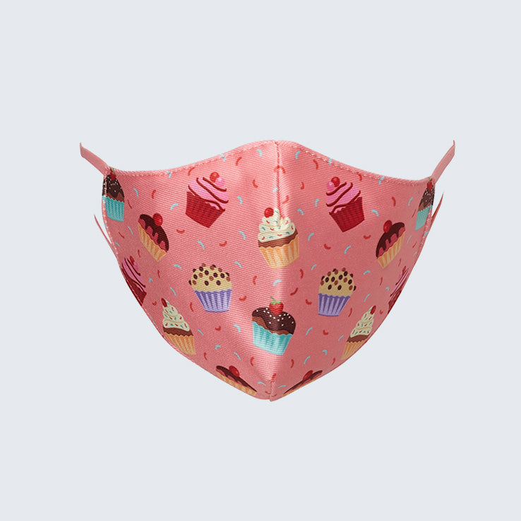 Cupcake Kids Face Mask