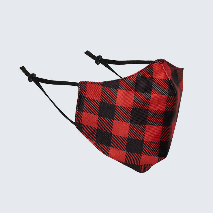 Plaid Adult Face Mask