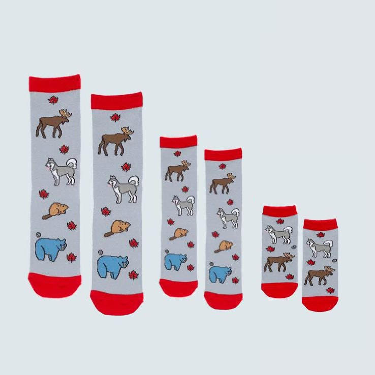 Canada Northwood Family Socks Set