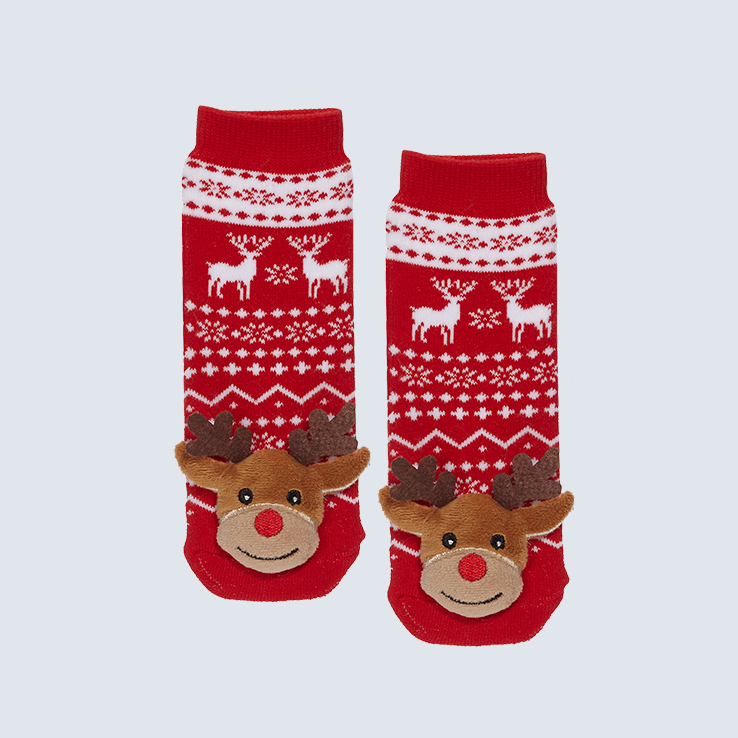Baby Socks Reindeer