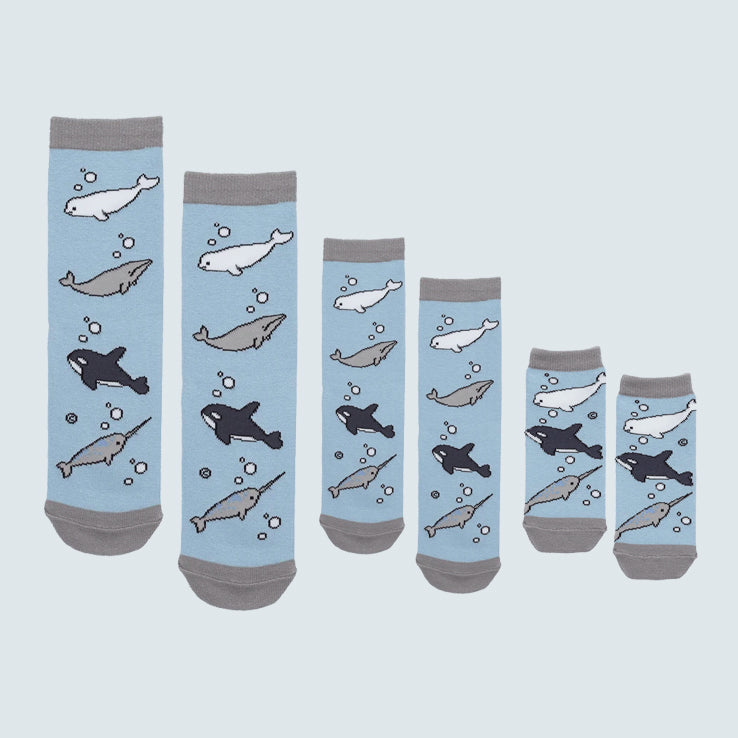 Whale Family Set